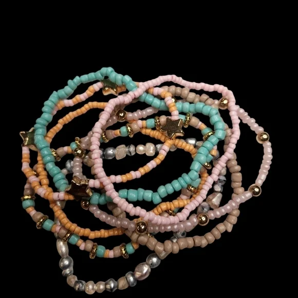 Beaded Boho Bracelets - Picture 2 of 4